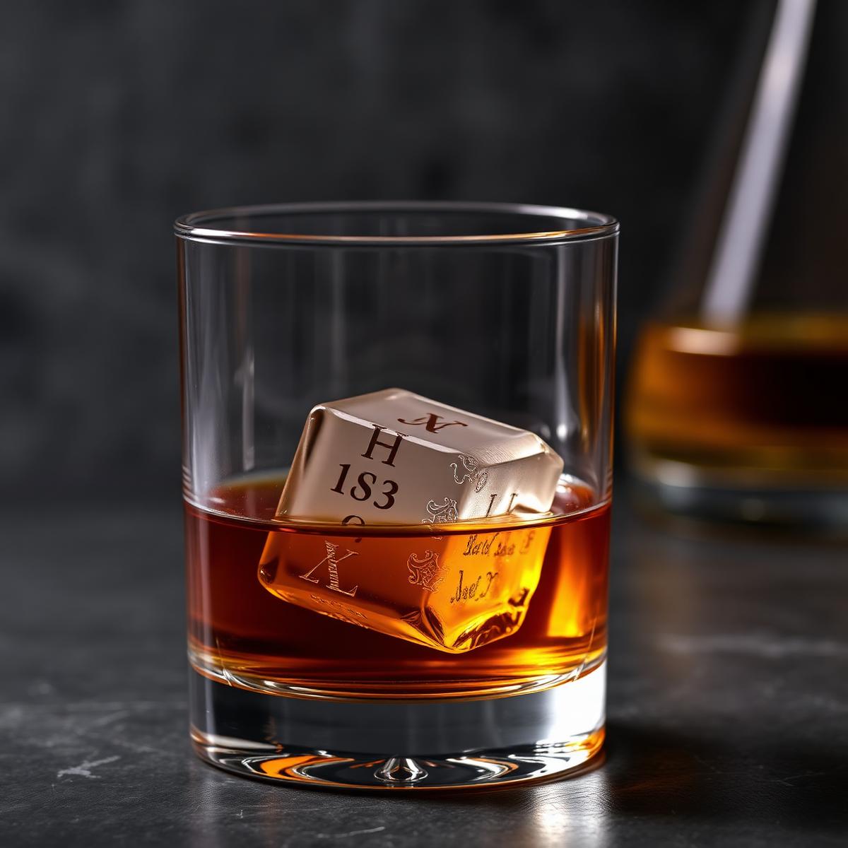 Monogrammed Rocks Glass